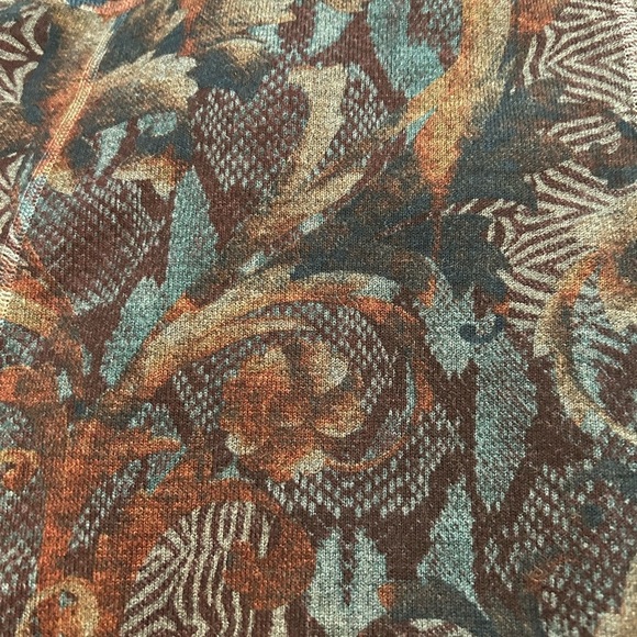 Soft Surroundings Women's Brown Patterned Skirt - Picture 5 of 5